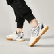 Pull back table tennis shoes 2022 spring sports shoes for men and women couple models low top breathable mesh table tennis shoes badminton shoes 163HC white dark blue 36/standard size Pull back table tennis shoes 2022 spring sports shoes for men and women couple models low top breathable mesh table tennis shoes badminton shoes 163HC white dark blue 36/standard size