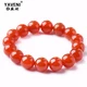 Yavini natural agate bracelet women's red agate bracelet black beaded men's bead transfer beads multi-circle crystal red agate bracelet 6mm Yavini natural agate bracelet women's red agate bracelet black beaded men's bead transfer beads multi-circle crystal red agate bracelet 6mm