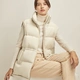 Netease Yanxuan one piece two wear women's detachable sleeve thickened bread jacket creative warm jacket Korean style loose fashion trend light down jacket versatile down jacket navy blue L170/88A Netease Yanxuan one piece two wear women's detachable sleeve thickened bread jacket creative warm jacket Korean style loose fashion trend light down jacket versatile down jacket navy blue L170/88A