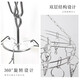 Shengni Shangpin clothes hanger clothespin 20 clips drying rack underwear socks clip stainless steel disc drying rack windproof adult children multi-function pants rack solid long clip Shengni Shangpin clothes hanger clothespin 20 clips drying rack underwear socks clip stainless steel disc drying rack windproof adult children multi-function pants rack solid long clip