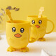 Jajalin small yellow duck children brush cup thick anti-fall toothbrush cup cartoon cute baby wash mouth cup creative tooth tank Jajalin small yellow duck children brush cup thick anti-fall toothbrush cup cartoon cute baby wash mouth cup creative tooth tank