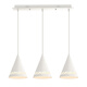 NVC NVC lighting LED dining chandelier restaurant bar lighting modern minimalist wrought iron three-head chandelier white NVC NVC lighting LED dining chandelier restaurant bar lighting modern minimalist wrought iron three-head chandelier white