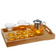 Gudong Xiaoming Glass Tea Set Set Household Kung Fu Tea Set Heat-resistant Transparent Thickened Glass Teapot Fairy Cup Tea Cup Tea Cup Office Tea Cup Set Straight Handle Cup 9 Piece Set Teapot + Fair Cup + Tea Drain + 6 Tea Cups Gudong Xiaoming Glass Tea Set Set Household Kung Fu Tea Set Heat-resistant Transparent Thickened Glass Teapot Fairy Cup Tea Cup Tea Cup Office Tea Cup Set Straight Handle Cup 9 Piece Set Teapot + Fair Cup + Tea Drain + 6 Tea Cups