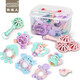 Yimeier baby toys 0-1 year old baby toys newborn rattles molar teether soothing toys can be boiled and disinfected 9 sets Yimeier baby toys 0-1 year old baby toys newborn rattles molar teether soothing toys can be boiled and disinfected 9 sets