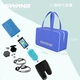 SWANS Swimming Bag Large Capacity Portable Waterproof Storage Bag Sports Yoga Gym Bag Single Zipper Blue SWANS Swimming Bag Large Capacity Portable Waterproof Storage Bag Sports Yoga Gym Bag Single Zipper Blue