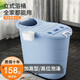 High-position bath bucket, family bath bucket, baby swimming bucket, thickened bath bucket, adult bath bucket, bath tub, bath bucket, high-position thickened large size-with lid blue High-position bath bucket, family bath bucket, baby swimming bucket, thickened bath bucket, adult bath bucket, bath tub, bath bucket, high-position thickened large size-with lid blue