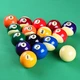 Yinghui INVUI billiard black 8 billiards American ball large ball 16 color crystal ball billiard table accessories supplies 57.2mm Yinghui INVUI billiard black 8 billiards American ball large ball 16 color crystal ball billiard table accessories supplies 57.2mm