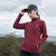 Pathfinder TOREAD fleece jacket for men and women couple models autumn and winter outdoor warm jacket fleece underwear charge clothing liner fleece jacket deep red female XXL Pathfinder TOREAD fleece jacket for men and women couple models autumn and winter outdoor warm jacket fleece underwear charge clothing liner fleece jacket deep red female XXL