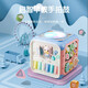 Xinge baby toys baby hand drum hexahedron pat drum 0-1-2 years old boy 3-6 months newborn girl multifunctional music treasure box shape matching fun Zhicube 611 Xinge baby toys baby hand drum hexahedron pat drum 0-1-2 years old boy 3-6 months newborn girl multifunctional music treasure box shape matching fun Zhicube 611