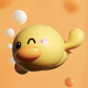Leqin Lechin children's toys for boys and girls, baby bath toys for newborn babies, floating and playing in water toys series, cute duck yellow Leqin Lechin children's toys for boys and girls, baby bath toys for newborn babies, floating and playing in water toys series, cute duck yellow