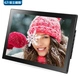 LSLY 19-inch full-view digital photo frame electronic album high-definition display 1080P video remote control commercial display 24-inch white free 32GU disk + wall-mounted board LSLY 19-inch full-view digital photo frame electronic album high-definition display 1080P video remote control commercial display 24-inch white free 32GU disk + wall-mounted board