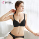 Metropolitan Beauty Bra Set No Steel Ring Thin Section Small Chest Gathered Palm Cup Sexy Lace Ladies Underwear Set 2B7558 Black 34/75A+M Size Metropolitan Beauty Bra Set No Steel Ring Thin Section Small Chest Gathered Palm Cup Sexy Lace Ladies Underwear Set 2B7558 Black 34/75A+M Size