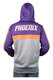 Ultra Game NBA 男式撞色后背剪裁全拉链连帽衫运动衫 Phoenix Suns Small Ultra Game NBA 男式撞色后背剪裁全拉链连帽衫运动衫 Phoenix Suns Small