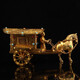 Copper people alley all copper collection hand-made inlaid gemstone zodiac horse pulley ornaments antique collection Copper people alley all copper collection hand-made inlaid gemstone zodiac horse pulley ornaments antique collection