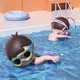 Youyou Children's Swimming Goggles Swimming Cap Waterproof Anti-Fog HD Swimming Goggles Large Frame Boys and Girls Swimming Goggles Swimming Cap Set Diving Equipment 6936 Purple Youyou Children's Swimming Goggles Swimming Cap Waterproof Anti-Fog HD Swimming Goggles Large Frame Boys and Girls Swimming Goggles Swimming Cap Set Diving Equipment 6936 Purple