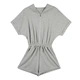 Light eyes support domestic products small casual sports one-piece wide-leg shorts suit women's summer new net red foreign style fried street jumpsuit gray M Light eyes support domestic products small casual sports one-piece wide-leg shorts suit women's summer new net red foreign style fried street jumpsuit gray M