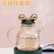 Xiderun Light Luxury Tea Cup Kettle Cup Set Household Family Glass Water Cup Living Room Coffee Table Drinking Cup Nordic Modern 1 Mickey Pot 4 Glasses + Cup Holder Tray Dark Green Xiderun Light Luxury Tea Cup Kettle Cup Set Household Family Glass Water Cup Living Room Coffee Table Drinking Cup Nordic Modern 1 Mickey Pot 4 Glasses + Cup Holder Tray Dark Green