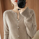 Fall/winter new style Western-style low round neck long-sleeved cashmere sweater made in Geerdos City Fall/winter new style Western-style low round neck long-sleeved cashmere sweater made in Geerdos City