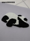 Four-piece household bed sheets Panda Bang Bang series 60 cotton cotton bedding set summer Panda Bang Bang PANDA POMPOM cotton printed bedding 1.2m4 feet bed Four-piece household bed sheets Panda Bang Bang series 60 cotton cotton bedding set summer Panda Bang Bang PANDA POMPOM cotton printed bedding 1.2m4 feet bed