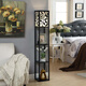 Simple Chinese-style living room floor lamp Bedroom bedside lamp Sofa floor lamp Shelf bookshelf flower stand creative lamp Walnut floor lamp with remote control dimming Simple Chinese-style living room floor lamp Bedroom bedside lamp Sofa floor lamp Shelf bookshelf flower stand creative lamp Walnut floor lamp with remote control dimming