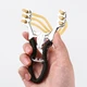 Mudingding slingshot outdoor competitive army fan supplies with rubber band steel ball bow bag Mudingding slingshot outdoor competitive army fan supplies with rubber band steel ball bow bag