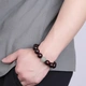 Cardamom time high-density old material Indian mud small leaf red sandalwood bracelet Hetian jade brave bracelet sandalwood bracelet handle for men and women 15mm Cardamom time high-density old material Indian mud small leaf red sandalwood bracelet Hetian jade brave bracelet sandalwood bracelet handle for men and women 15mm