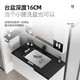 Xinhaijialan slate bathroom cabinet combination modern and simple smart mirror cabinet bathroom washbasin vanity sink basin cabinet combination solid wood bathroom set 4435 1.0m hanging cabinet with ordinary mirror cabinet-4435 Xinhaijialan slate bathroom cabinet combination modern and simple smart mirror cabinet bathroom washbasin vanity sink basin cabinet combination solid wood bathroom set 4435 1.0m hanging cabinet with ordinary mirror cabinet-4435