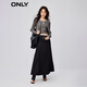 ONLY fashionable and versatile slim fit splicing suit short sweater for women 12343A020 G51 medium flower yarn gray L 170/88A ONLY fashionable and versatile slim fit splicing suit short sweater for women 12343A020 G51 medium flower yarn gray L 170/88A