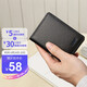 Nine City V.NINE card holder business card holder layer cowhide thin leather driver’s license anti-theft brush NFC anti-degaussing bank card holder mini wallet male VQ0BV61961S black Nine City V.NINE card holder business card holder layer cowhide thin leather driver’s license anti-theft brush NFC anti-degaussing bank card holder mini wallet male VQ0BV61961S black