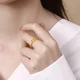 Saifeier Gold Ring Women's Football Gold 999.9 Cartoon Peach Heart Hollow Love Shaped Female Ring for Girlfriend Living Mouth Ring 1.8g Saifeier Gold Ring Women's Football Gold 999.9 Cartoon Peach Heart Hollow Love Shaped Female Ring for Girlfriend Living Mouth Ring 1.8g