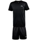 Li Ning LI-NING sportswear suit men's new badminton suit T-shirt short-sleeved quick-drying shorts spring and summer table tennis net suit ATSS959-1 black suit XL Li Ning LI-NING sportswear suit men's new badminton suit T-shirt short-sleeved quick-drying shorts spring and summer table tennis net suit ATSS959-1 black suit XL