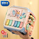 Xinge baby toys baby hand drum hexahedron pat drum 0-1-2 years old boy 3-6 months newborn girl multifunctional music treasure box shape matching fun Zhicube 611 Xinge baby toys baby hand drum hexahedron pat drum 0-1-2 years old boy 3-6 months newborn girl multifunctional music treasure box shape matching fun Zhicube 611
