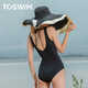 TOSWIM Tuosheng Swimsuit Women's One-Piece Triangle Skirt Slimming Swimsuit Beach Resort Hot Spring Ladies Swimsuit Double-sided Half Skirt L TOSWIM Tuosheng Swimsuit Women's One-Piece Triangle Skirt Slimming Swimsuit Beach Resort Hot Spring Ladies Swimsuit Double-sided Half Skirt L