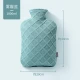 BYXAS/Bai Sai Shi German TUV certified water filling warm water bag water injection hot water bag hand warmer treasure large 1.8L smog blue BYXAS/Bai Sai Shi German TUV certified water filling warm water bag water injection hot water bag hand warmer treasure large 1.8L smog blue