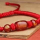 Li Juming Year of the Rabbit Year of the Rabbit Red Rope Bracelet Rabbit Gift Bracelet Amulet Female and male models belong to the rabbit chicken mouse Malone mascot is worn by the chicken Li Juming Year of the Rabbit Year of the Rabbit Red Rope Bracelet Rabbit Gift Bracelet Amulet Female and male models belong to the rabbit chicken mouse Malone mascot is worn by the chicken