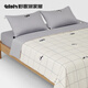 Four-piece household bed sheets Panda Bang Bang series 60 cotton cotton bedding set summer Panda Bang Bang PANDA POMPOM cotton printed bedding 1.2m4 feet bed Four-piece household bed sheets Panda Bang Bang series 60 cotton cotton bedding set summer Panda Bang Bang PANDA POMPOM cotton printed bedding 1.2m4 feet bed