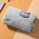 Warm memory hot water bag warm water bag hand warmer treasure warm baby electric warm treasure electric heat treasure rechargeable explosion-proof cute short rabbit blue gray Warm memory hot water bag warm water bag hand warmer treasure warm baby electric warm treasure electric heat treasure rechargeable explosion-proof cute short rabbit blue gray