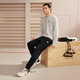 361 sweatpants men's autumn and winter velvet warm casual sweatpants leggings running long pants men 652344704D-5 361 sweatpants men's autumn and winter velvet warm casual sweatpants leggings running long pants men 652344704D-5
