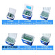 Car home dual purpose large truck car small heating and cooling box insulation freezer 6 liters blue 5 ice packs Car home dual purpose large truck car small heating and cooling box insulation freezer 6 liters blue 5 ice packs
