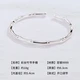 Shunqing Silver Building 9999 Fine Silver Bracelet Colored Silk Bamboo Open Bracelet Small People Send Girlfriends Birthday Gift Colored Silk Bamboo Open Silver Bracelet About 18 Grams + Certificate Shunqing Silver Building 9999 Fine Silver Bracelet Colored Silk Bamboo Open Bracelet Small People Send Girlfriends Birthday Gift Colored Silk Bamboo Open Silver Bracelet About 18 Grams + Certificate