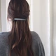 Chimera CHIMERA hair accessories head accessories 2 pieces Korean style soft and beautiful back of the head simple hairpin horizontal clip fashion hairpin imported from Korea Chimera CHIMERA hair accessories head accessories 2 pieces Korean style soft and beautiful back of the head simple hairpin horizontal clip fashion hairpin imported from Korea