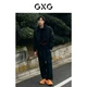 GXG Men's Winter Black Simple Jacket Style Short Padded Cotton Men's Padded Casual Thick Coat Black 1 170/M GXG Men's Winter Black Simple Jacket Style Short Padded Cotton Men's Padded Casual Thick Coat Black 1 170/M