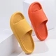 LURAD slippers men's and women's thick-soled home use summer couple indoor bathroom bath sandals and slippers black 40-41 LURAD slippers men's and women's thick-soled home use summer couple indoor bathroom bath sandals and slippers black 40-41