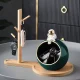 Pameiju Astronaut Entrance Key Storage Ornament Creative Nordic Home Desktop Soft Decoration Wine Cabinet Astronaut Decoration Green Storage Astronaut + Trident Log Frame Pameiju Astronaut Entrance Key Storage Ornament Creative Nordic Home Desktop Soft Decoration Wine Cabinet Astronaut Decoration Green Storage Astronaut + Trident Log Frame