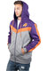 Ultra Game NBA 男式撞色后背剪裁全拉链连帽衫运动衫 Phoenix Suns Small Ultra Game NBA 男式撞色后背剪裁全拉链连帽衫运动衫 Phoenix Suns Small