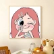 Extreme space digital oil painting diy children's hand-filled coloring cartoon hand-painted decompression star butterfly princess 20*20cm Extreme space digital oil painting diy children's hand-filled coloring cartoon hand-painted decompression star butterfly princess 20*20cm
