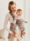 BabyBjrn Mini Baby Strap Cotton Beige/Leopard Print 1 Pack BabyBjrn Mini Baby Strap Cotton Beige/Leopard Print 1 Pack
