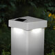 Classy Caps SL9901 4x4 White Pyramid PVC Sun Pillar Cover Classy Caps SL9901 4x4 White Pyramid PVC Sun Pillar Cover