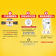 Shell Shell Huang Helix semi-synthetic oil Helix HX6 5W-30 SN grade 4L car maintenance Shell Shell Huang Helix semi-synthetic oil Helix HX6 5W-30 SN grade 4L car maintenance