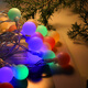 Cuttlefish color ball light 3 meters 20 lights battery type LED light small lantern flashing light romantic atmosphere scene layout bedroom dream decoration light birthday confession marriage proposal decoration night light Cuttlefish color ball light 3 meters 20 lights battery type LED light small lantern flashing light romantic atmosphere scene layout bedroom dream decoration light birthday confession marriage proposal decoration night light